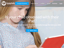 Tablet Screenshot of koalasafe.com